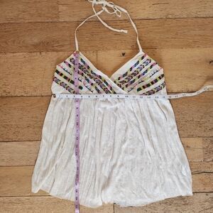 2000's Vintage Babydoll American Eagle white  cottagecore y2k coquette